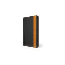 Ziron LY027 funda para tablet 17,8 cm (7") Folio Negro, Naranja