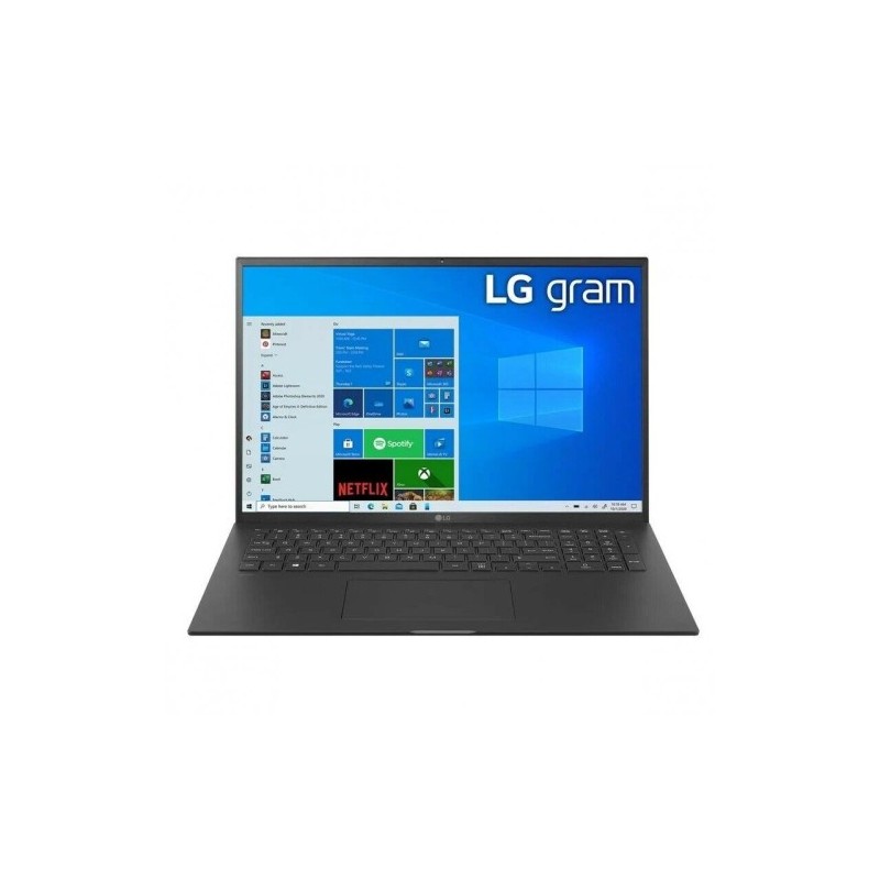 LG 16Z90P-G.AA88B ordenador portatil Portátil 40,6 cm (16") WQXGA Intel® Core™ i7 16 GB LPDDR4x-SDRAM 512 GB SSD Wi-Fi 6 (802.11ax) Windows 10 Home Negro