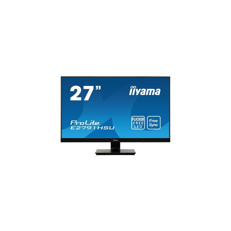 iiyama ProLite E2791HSU-B1 pantalla para PC 68,6 cm (27") 1920 x 1080 Pixeles Full HD LED Negro