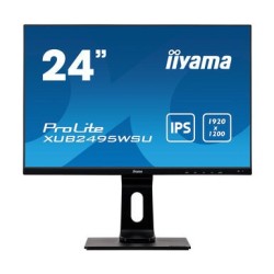 iiyama ProLite XUB2495WSU-B3 pantalla para PC 61,2 cm (24.1") 1920 x 1200 Pixeles WUXGA LED Negro