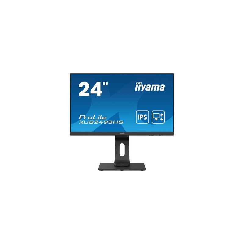 iiyama ProLite XUB2493HS-B4 pantalla para PC 61 cm (24") 1920 x 1080 Pixeles Full HD LED Negro