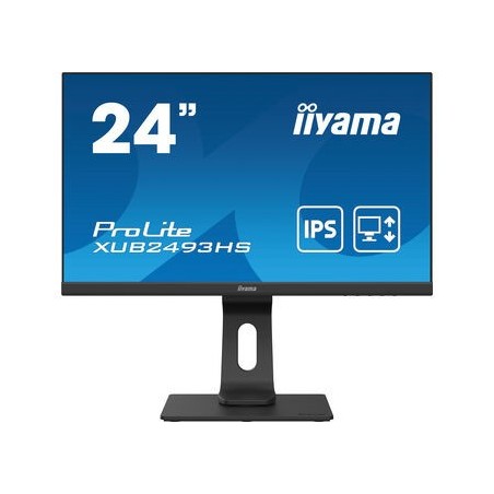 iiyama ProLite XUB2493HS-B4 pantalla para PC 61 cm (24") 1920 x 1080 Pixeles Full HD LED Negro
