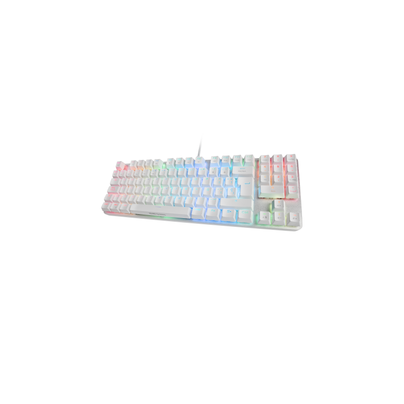 Mars Gaming MKREVOPRO Blanco, Teclado Gaming Mecánico TKL + Pad Numérico, Español