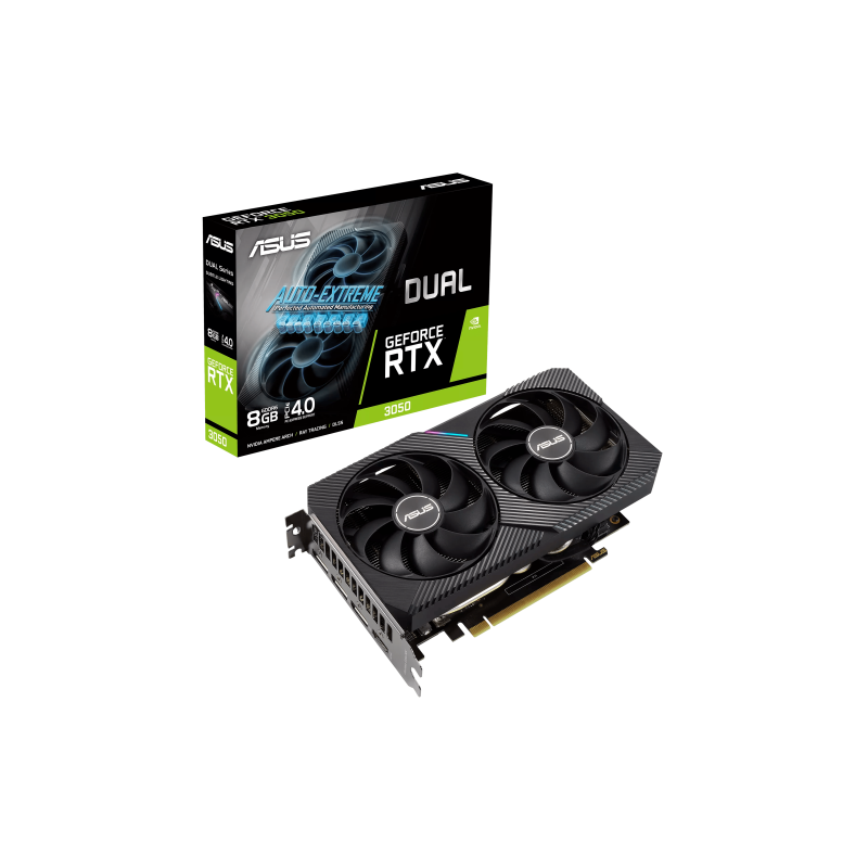 ASUS Dual GeForce RTX 3050 8GB NVIDIA GDDR6