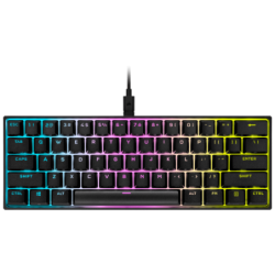 Corsair K65 RGB MINI 60% Mechanical Gaming teclado USB QWERTY Inglés, Español Negro