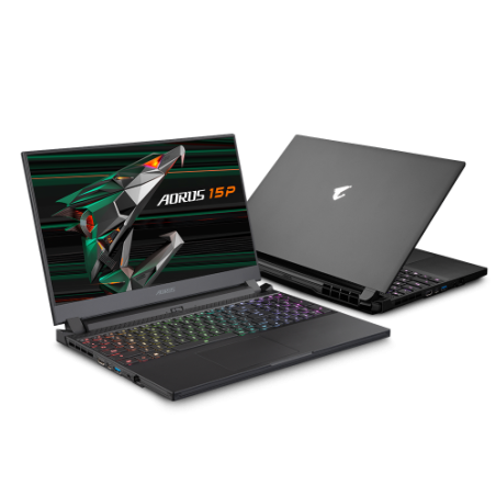 Gigabyte AORUS 15P XD Portátil 39,6 cm (15.6") Full HD Intel® Core™ i7 16 GB DDR4-SDRAM 1024 GB SSD NVIDIA GeForce RTX 3070 Wi-Fi 6E (802.11ax) Windows 11 Negro