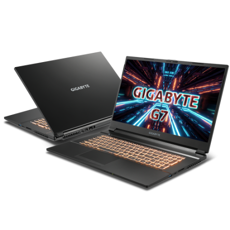 Gigabyte G7 GD Portátil 43,9 cm (17.3") Full HD Intel® Core™ i5 16 GB DDR4-SDRAM 512 GB SSD NVIDIA GeForce RTX 3050 Wi-Fi 6 (802.11ax) Windows 11 Negro