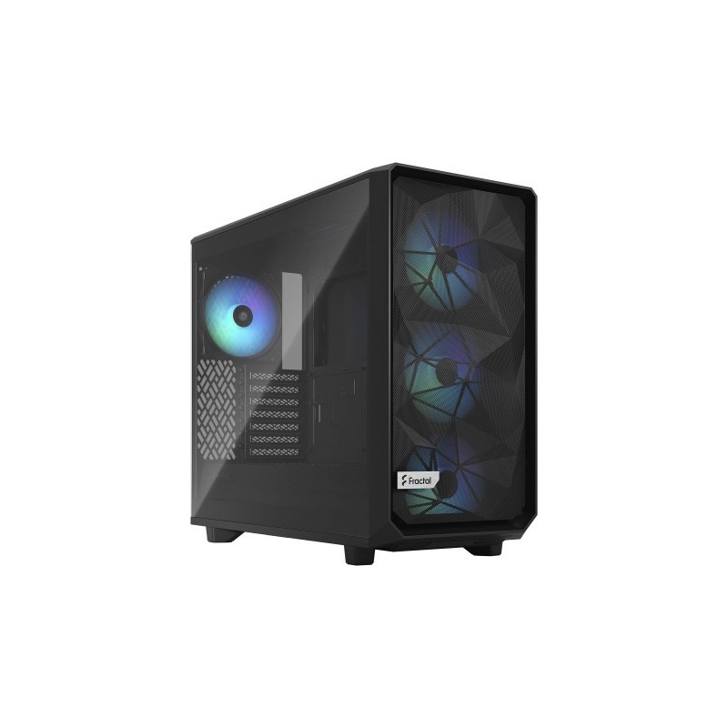 FRACTAL CAJA DESIGN MESHIFY 2 LITE RGB CRISTAL TEMPLADO NEGRO LIGHT TINT (FD-C-MEL2A-05)