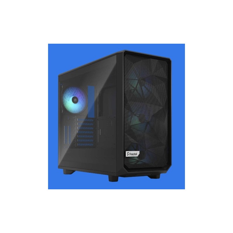 FRACTAL CAJA DESIGN MESHIFY 2 RGB CRISTAL TEMPLADO NEGRO LIGHT TINT (FD-C-MES2A-06)