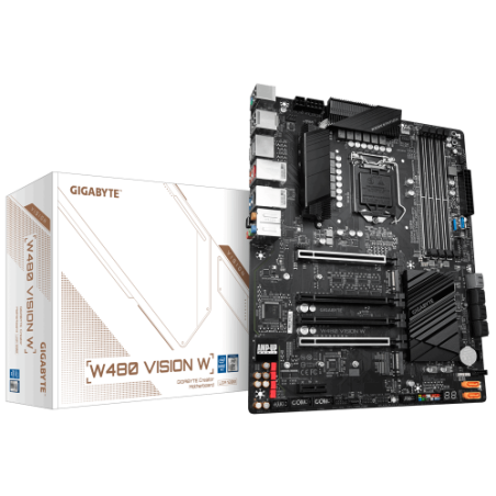 Gigabyte W480 VISION W placa base Intel W480 Express LGA 1200 ATX