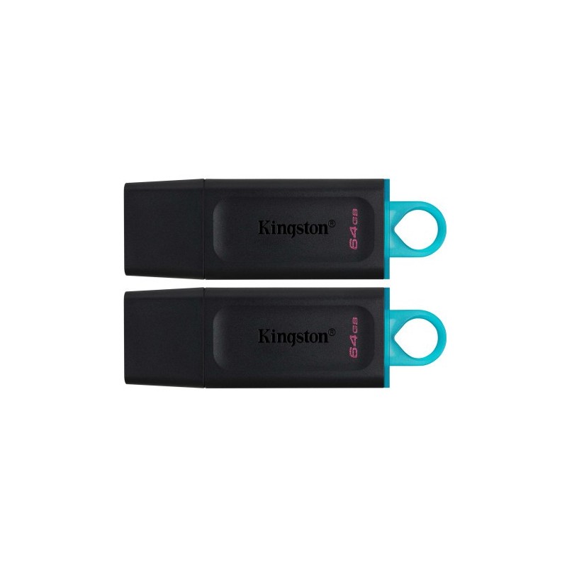 Kingston Technology DataTraveler Exodia unidad flash USB 64 GB USB tipo A 3.2 Gen 1 (3.1 Gen 1) Negro