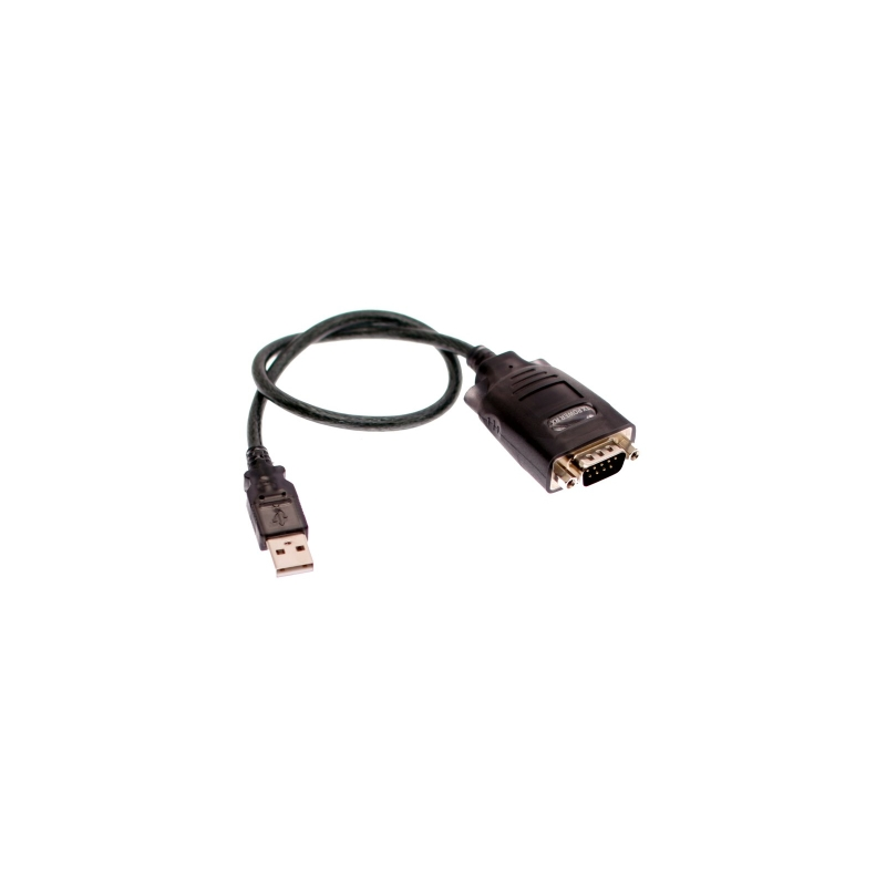 Ewent EW1116 cable de serie Negro 1,5 m USB 9 Sub-D