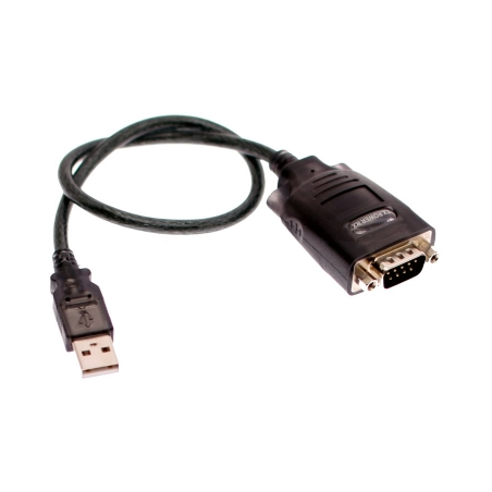 Ewent EW1116 cable de serie Negro 1,5 m USB 9 Sub-D