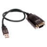 Ewent EW1116 cable de serie Negro 1,5 m USB 9 Sub-D
