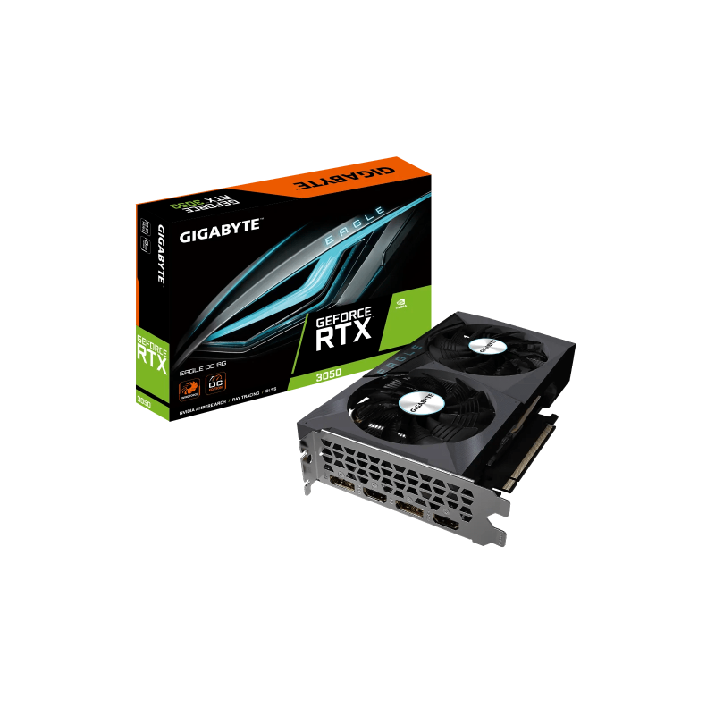 Gigabyte GeForce RTX 3050 EAGLE OC 8G NVIDIA 8 GB GDDR6