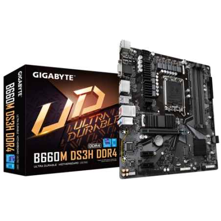 Gigabyte B660M DS3H DDR4 placa base Intel B660 LGA 1700 micro ATX