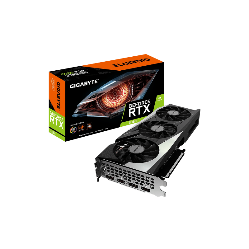 Gigabyte GeForce RTX 3050 GAMING OC 8G NVIDIA 8 GB GDDR6