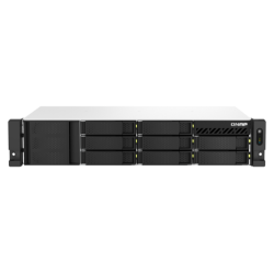 QNAP TS-864EU-RP NAS Bastidor (2U) Ethernet Negro