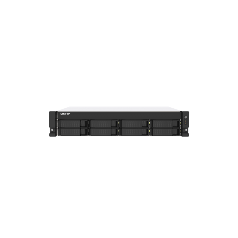 QNAP TS-873AEU-4G unidad de disco multiple 64 TB Bastidor (2U) Negro