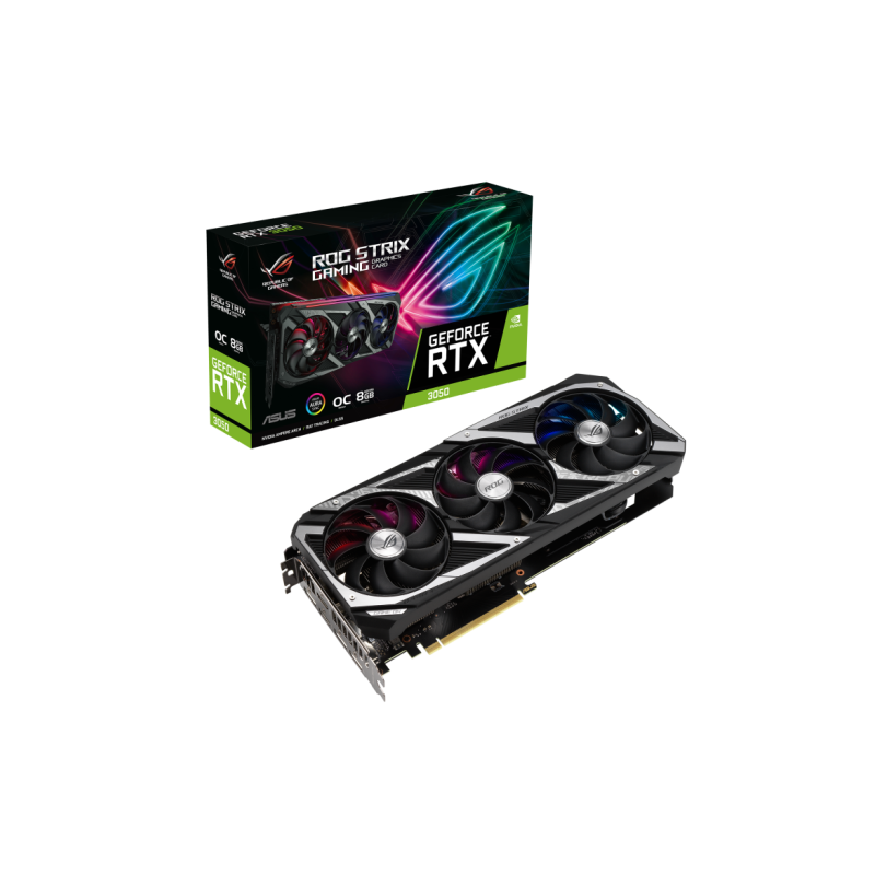 ASUS ROG GeForce RTX 3050 OC Edition 8GB NVIDIA GDDR6