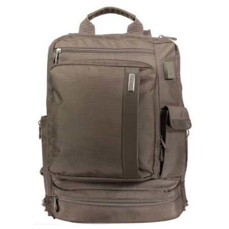 MOCHILA MALETÍN PARA PORTÁTIL 15" MODELO CONNECT MARRON TOTTO MA04IND589-1620B-T49