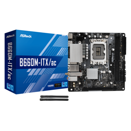 Asrock B660M-ITX/ac Intel B660 LGA 1700 mini ITX