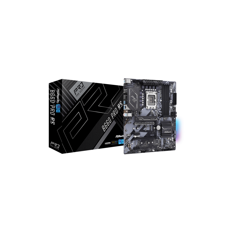 Asrock B660 Pro RS Intel B660 LGA 1700 ATX