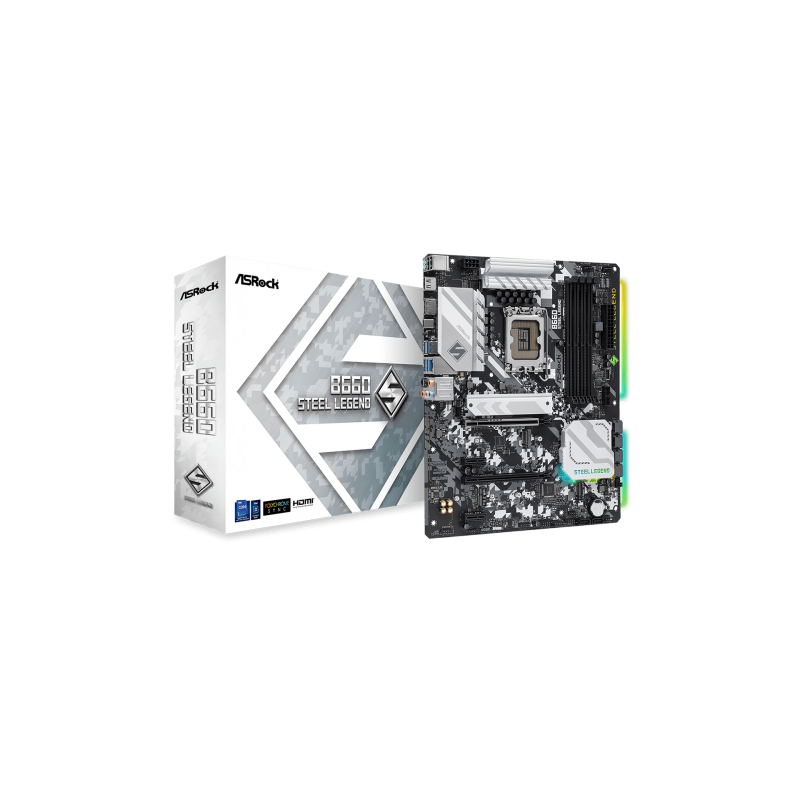 Asrock B660 Steel Legend Intel B660 LGA 1700 ATX