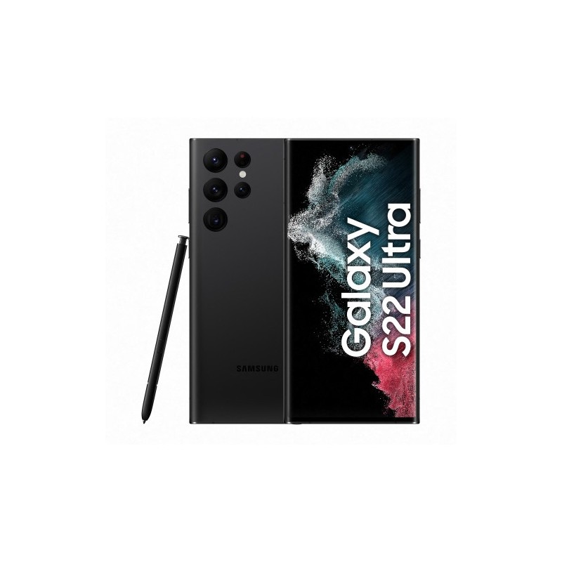 Samsung Galaxy S22 Ultra SM-S908B 17,3 cm (6.8") SIM doble Android 12 5G USB Tipo C 12 GB 256 GB 5000 mAh Negro