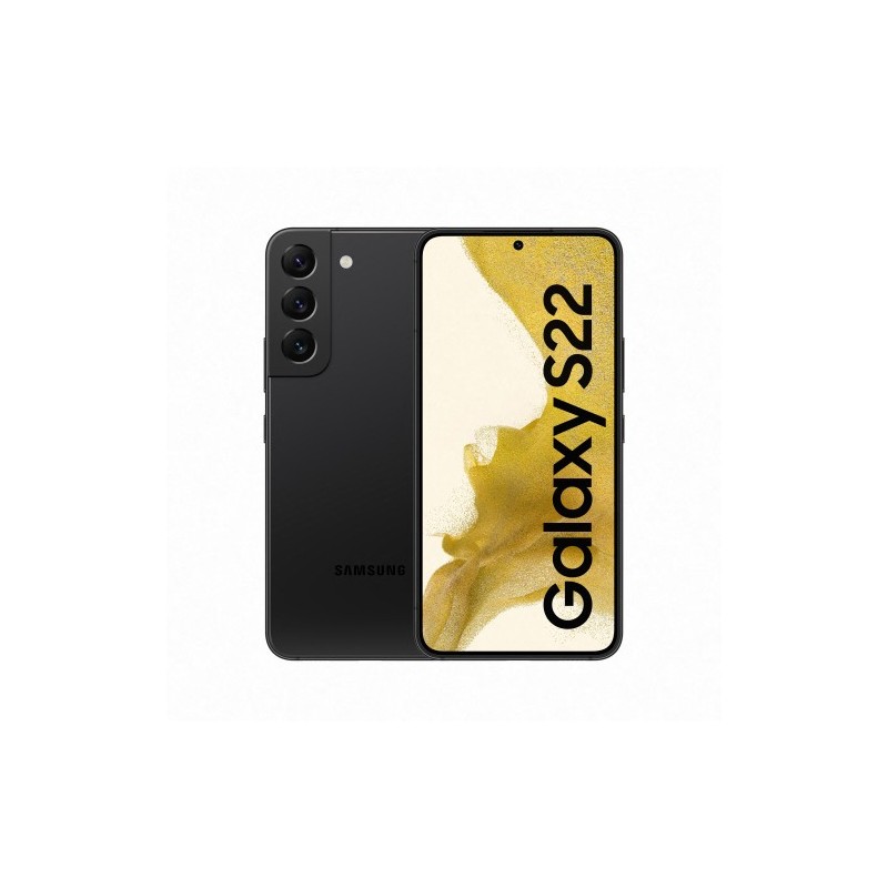 Samsung Galaxy S22 SM-S901B 15,5 cm (6.1") SIM doble Android 12 5G USB Tipo C 8 GB 128 GB 3700 mAh Negro