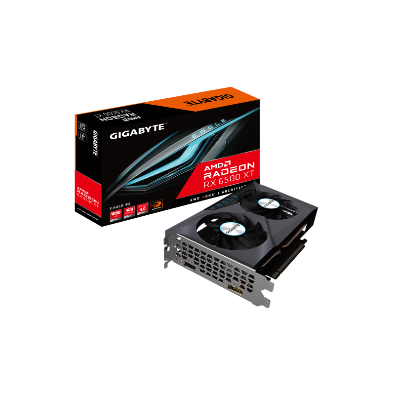 Gigabyte Radeon RX 6500 XT EAGLE 4G AMD 4 GB GDDR6