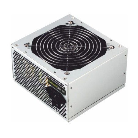 TooQ FUENTE ATX 500W PFC COOLER 12CM SILENCIOSO CAJA RETAIL COLOR PLATA