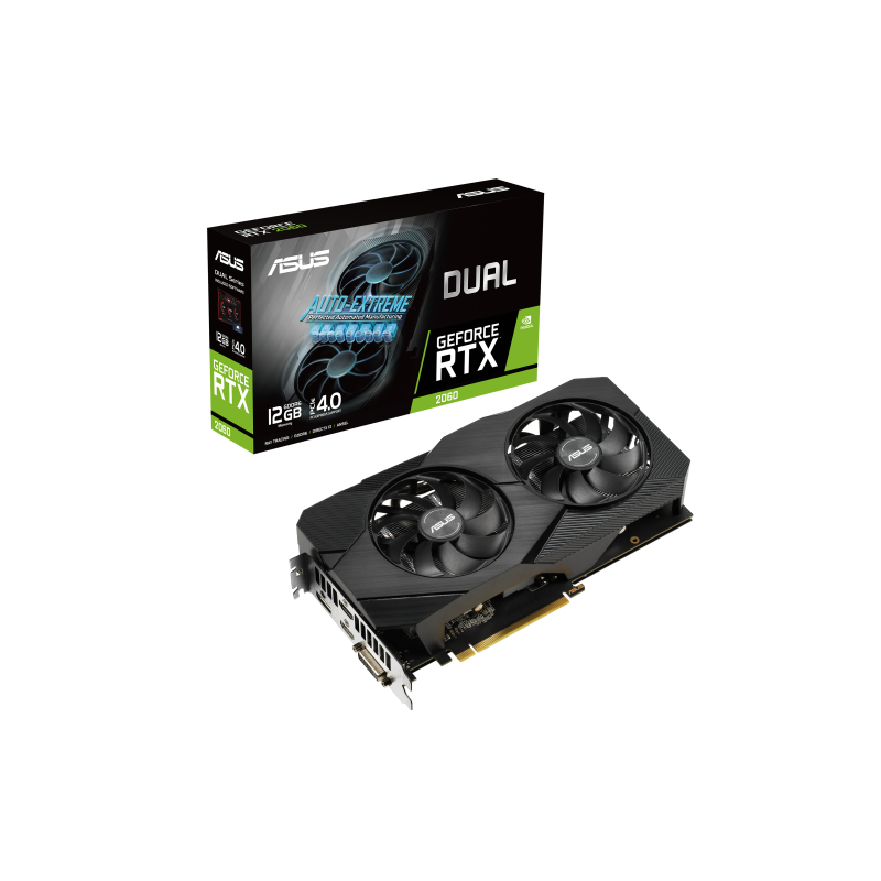 ASUS Dual -RTX2060-12G-EVO NVIDIA GeForce RTX 2060 12 GB GDDR6