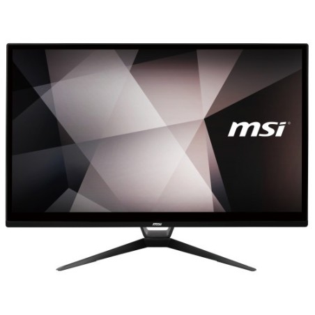 MSI Pro 22XT 10M-445EU 54,6 cm (21.5") 1920 x 1080 Pixeles Pantalla táctil Intel® Pentium® Gold 4 GB DDR4-SDRAM 128 GB SSD PC todo en uno Windows 11 Pro Wi-Fi 5 (802.11ac) Negro