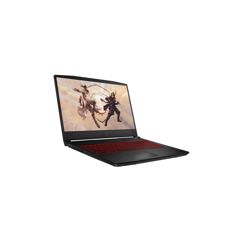 MSI Gaming GF66 12UD-081XES Katana Portátil 39,6 cm (15.6") Full HD Intel® Core™ i7 16 GB DDR4-SDRAM 512 GB SSD NVIDIA GeForce RTX 3050 Ti Wi-Fi 6 (802.11ax) Negro