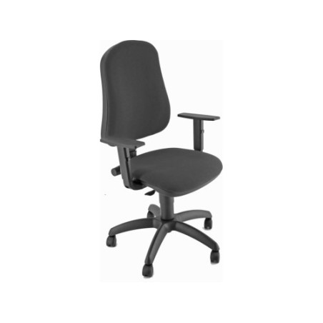 SILLA OPERATIVA VOLGA SIMPEL NEGRA REPOSABRAZOS AJUSTABLES UNISIT SICP/BRF/EN