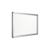 Bi-Office Exhibit tablón para notas Interior Blanco Aluminio