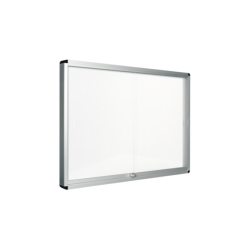 Bi-Office Exhibit tablón para notas Interior Blanco Aluminio
