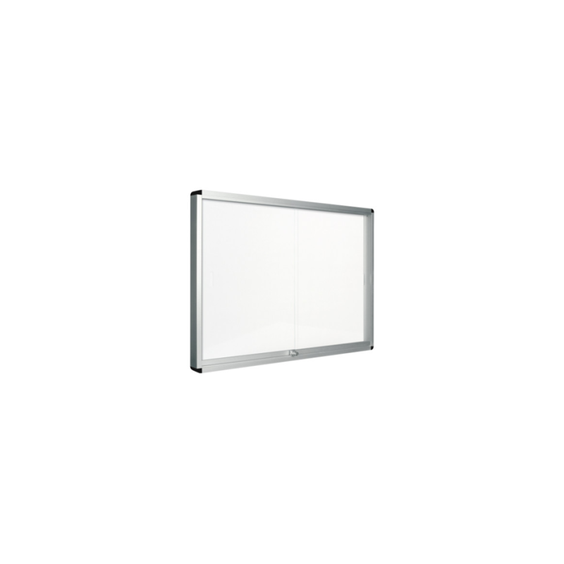 Bi-Office Exhibit tablón para notas Interior Blanco Aluminio