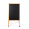 Bi-Office DKT10404622 tiza para pizarrra Negro Madera