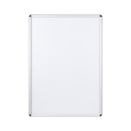 Bi-Office VT560415280 marco para pared Rectángulo Blanco Aluminio