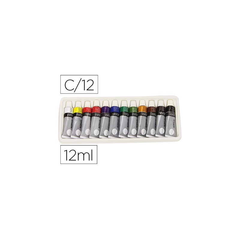 SET PINTURA ACRÍLICA 12X 12ML SIMPLY DALER ROWNEY D126500012
