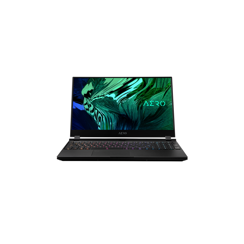 Gigabyte AERO 15 OLED XD-73PT644SP Portátil 39,6 cm (15.6") Intel® Core™ i7 de 11ma Generación 16 GB DDR4-SDRAM 1000 GB SSD NVIDIA GeForce RTX 3070 Max-Q Wi-Fi 6 (802.11ax) Windows 10 Pro Negro
