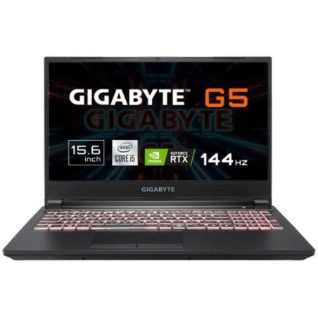 (PT) GIGABYTE PORTATIL G5 MD-51PT123SD,i5-11400H,16GB,SSD 512GB,15.6" 144 FHD,RTX 3050TI/4GB,NO ODD,SIN OS