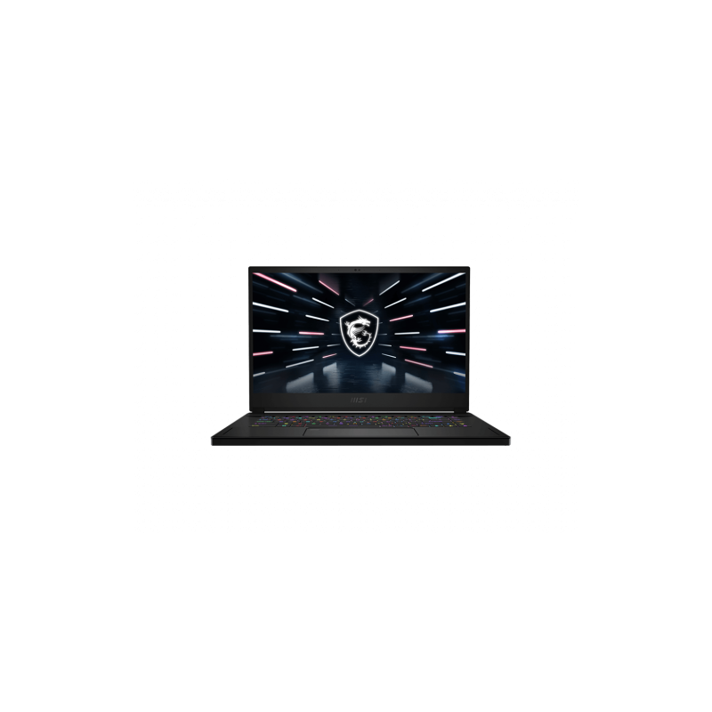 MSI Gaming GS66 12UH-019ES Stealth Portátil 38,1 cm (15") Quad HD Intel® Core™ i7 32 GB DDR5-SDRAM 1000 GB SSD NVIDIA GeForce RTX 3080 Wi-Fi 6E (802.11ax) Windows 11 Home Negro