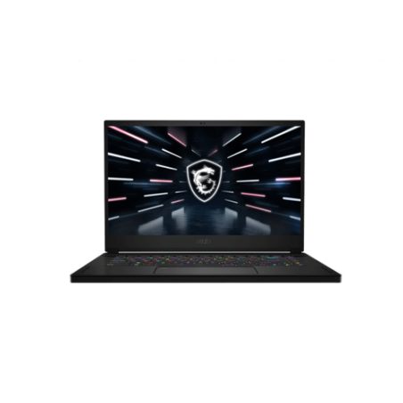 MSI Gaming GS66 12UH-019ES Stealth Portátil 38,1 cm (15") Quad HD Intel® Core™ i7 32 GB DDR5-SDRAM 1000 GB SSD NVIDIA GeForce RTX 3080 Wi-Fi 6E (802.11ax) Windows 11 Home Negro