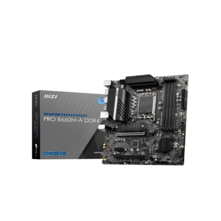 MSI PRO B660M-A DDR4 Intel B660 LGA 1700 micro ATX