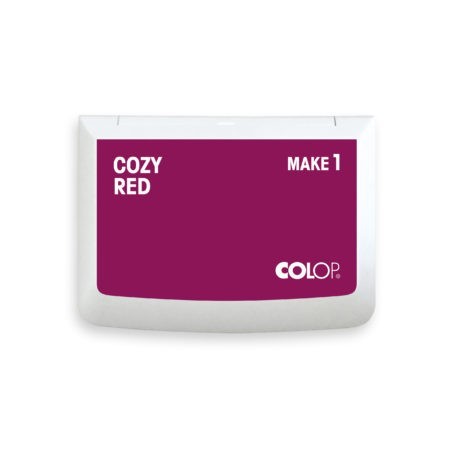 TAMPÓN MAKE1 COLOR ROJO ACOJEDOR 50X90 MM COLOP 155114