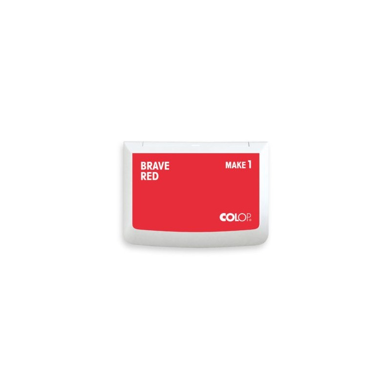 TAMPÓN MAKE1 COLOR ROJO VALIENTE 50X90 MM COLOP 155111