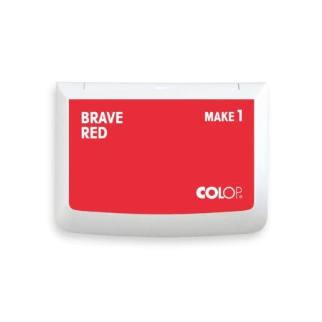 TAMPÓN MAKE1 COLOR ROJO VALIENTE 50X90 MM COLOP 155111